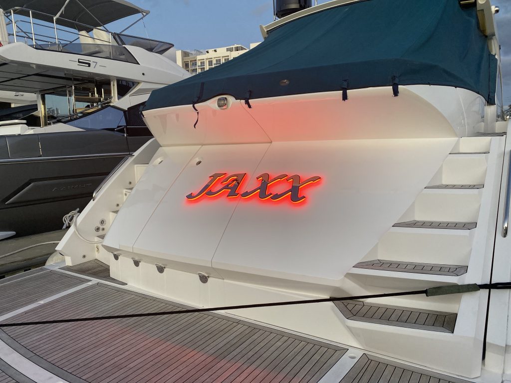 Yacht JAXX at Bahia Mar Marina